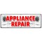 Signmission APPLIANCE REPAIR BANNER SIGN refrigerator washer dryer all brands home B-72 Appliance Repair - alternate 1